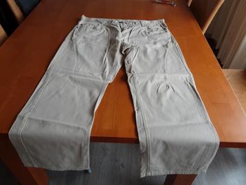 Beige herenbroek maat 36-32 (XL) merk LIV jeans beschikbaar voor biedingen