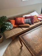 HK Living, houten tuinbank, Tuin en Terras, Tuinbanken, Ophalen, Zo goed als nieuw, Hout