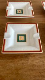 3 stuks porseleine Villeroy & Boch Millenia asbakken 11x11cm, Ophalen of Verzenden