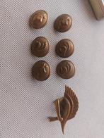 Vintage genie knopen, Ophalen of Verzenden, Gebruikt, Knoop of Knopen