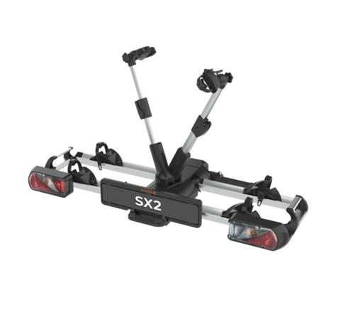Spinder SX2 fietsendrager trekhaak | E-bikes | Kantelbaar, Auto diversen, Fietsendragers, Nieuw, Achterklepdrager, 2 fietsen, Brede banden