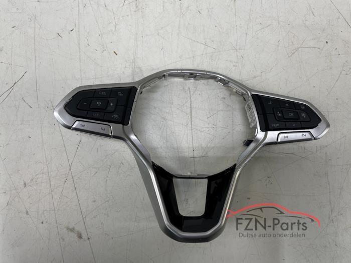 VW Golf 8 Stuur Inleg chroom met stuur bediening, Auto-onderdelen, Dashboard en Schakelaars, Gebruikt, Ophalen