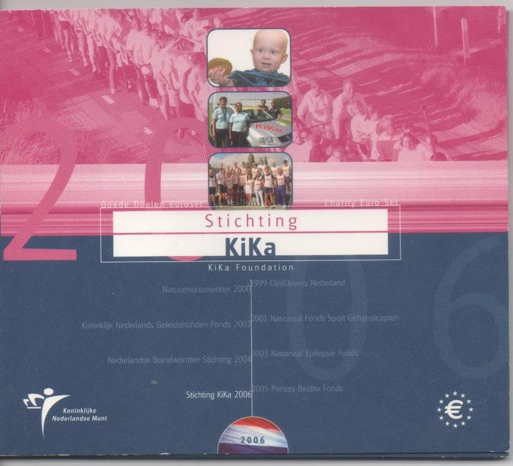 Goede doelen jaarset 2006 Nederland Kika, Postzegels en Munten, Munten | Europa | Euromunten, Setje, Overige waardes, Overige landen