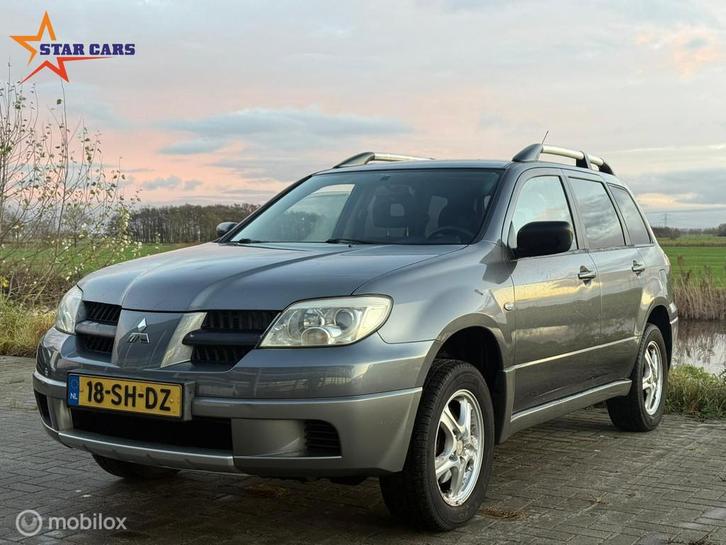 Mitsubishi Outlander 2.0 Invite plus|Airco |APK| Elec Pakket, Auto's, Mitsubishi, Bedrijf, Te koop, Outlander, ABS, Airbags, Airconditioning