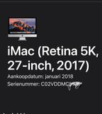 iMac 27-inch Retina 5K, Computers en Software, Besturingssoftware, Ophalen of Verzenden, Zo goed als nieuw