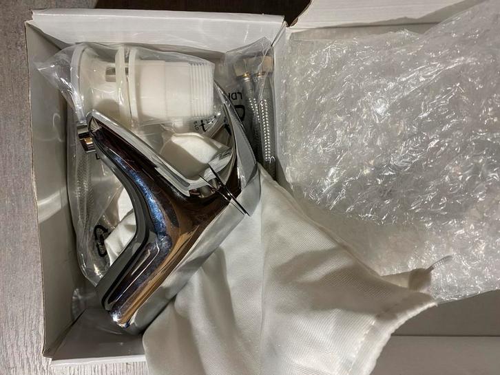 Wastafelmengkraan – Bouwmaat – Nieuw in doos, Doe-het-zelf en Verbouw, Sanitair, Nieuw, Kraan, Ophalen of Verzenden