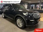Ford EXPLORER 3.0 V6 EcoBoost PHEV Platinum 7 persoons / 360, Auto's, Ford, Automaat, Gebruikt, 2441 kg, Zwart