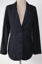 STUDIO ANNELOES Zwarte blazer krijtstreep maat 38 / M, Kleding | Dames, Jasjes, Kostuums en Pakken, Studio Anneloes, Zwart, Ophalen of Verzenden