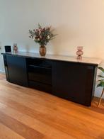 Zwart dressoir . Moet weg voor 18 Augustus!!!, Ophalen, Gebruikt, 25 tot 50 cm
