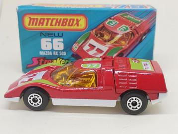 MAZDA RX 500 STREAKER MATCHBOX No66 UIT 1974 ONBESPEELD  beschikbaar voor biedingen