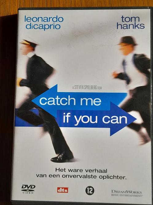 Catch me if you can dvd zgan, Cd's en Dvd's, Dvd's | Thrillers en Misdaad, Zo goed als nieuw, Vanaf 12 jaar, Ophalen of Verzenden
