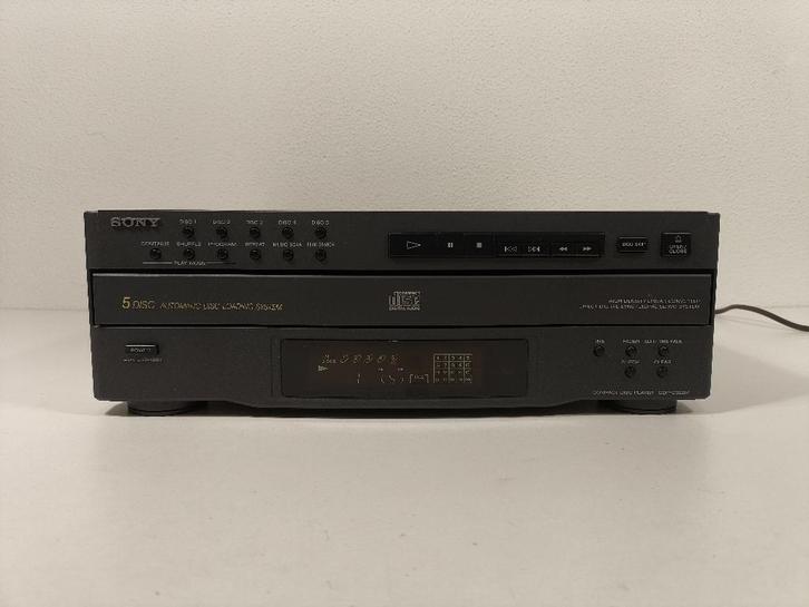 Sony CDP-C322M 5 Disc Cd-speler, Audio, Tv en Foto, Cd-spelers, Gebruikt, Sony, Wisselaar, Ophalen of Verzenden