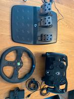 Logitech G923 met F1 stuurmod, Spelcomputers en Games, Spelcomputers | Xbox | Accessoires, Ophalen, Gebruikt, Stuurtje of Sportattribuut
