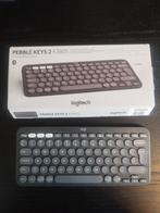 Logitech Pebble Keys 2 K380s, Ophalen of Verzenden, Qwerty, Zo goed als nieuw, Logitech