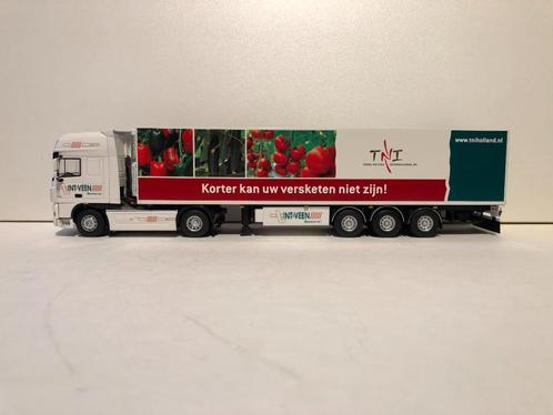 modelauto 1-50 WSI Daf ssc 105 6x2 en Koeler Intveen, Hobby en Vrije tijd, Modelauto's | 1:50, Zo goed als nieuw, Bus of Vrachtwagen