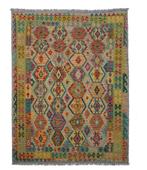kelim 246 x 181 cm vloerkleed tapijt kelims hand geweven, 200 cm of meer, Rechthoekig, Ophalen of Verzenden, Zo goed als nieuw