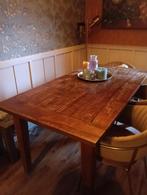 Zwaar hout tafel .. vol character.., Huis en Inrichting, Tafels | Eettafels, Ophalen of Verzenden, Gebruikt, Rechthoekig, 50 tot 100 cm