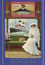 ZEELAND STEAM SHIP COMPANY: The LADY in WHITE, Ophalen of Verzenden, Nieuw, Motorboot, Kaart, Foto of Prent