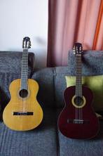 Gomez ESTUDIANTE 4/4 gitaar + Aria Klassieke Spaanse Gitaar, Ophalen, Zo goed als nieuw, Klassieke of Spaanse gitaar, Met koffer