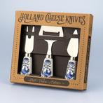 Kaasmesjes Delfts Blauw of Kaas- Nieuw in Geschenkverpakking, Ophalen of Verzenden, Nieuw, Overige materialen, Los bestek