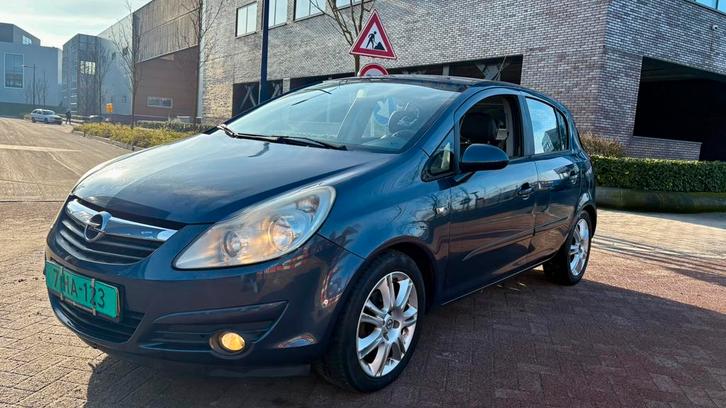 Opel Corsa 1.4 16V 5D 2008 Grijs, Auto's, Opel, Particulier, Corsa, ABS, Airbags, Airconditioning, Boordcomputer, Centrale vergrendeling