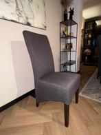 6 Eetkamerstoelen | Antraciet | Visgraat motief, Huis en Inrichting, Stoelen, Ophalen of Verzenden, Zo goed als nieuw, Vijf, Zes of meer stoelen
