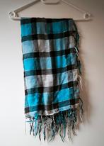Arafat Sjaal - Keffiyeh - Blauw, Kleding | Dames, Mutsen, Sjaals en Handschoenen, Ophalen of Verzenden, Zo goed als nieuw, Maat 38/40 (M)