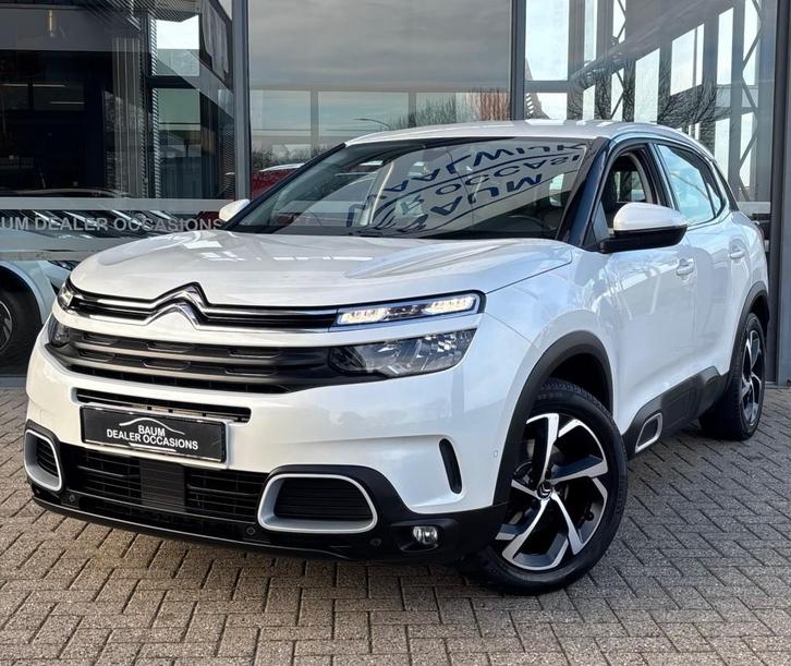 Citroen C5 AIRCROSS 1.2 PT 130PK BUSINESS + NAVI AIRCO LEER, Auto's, Citroën, C5 Aircross, ABS, Airbags, Android Auto, Apple Carplay