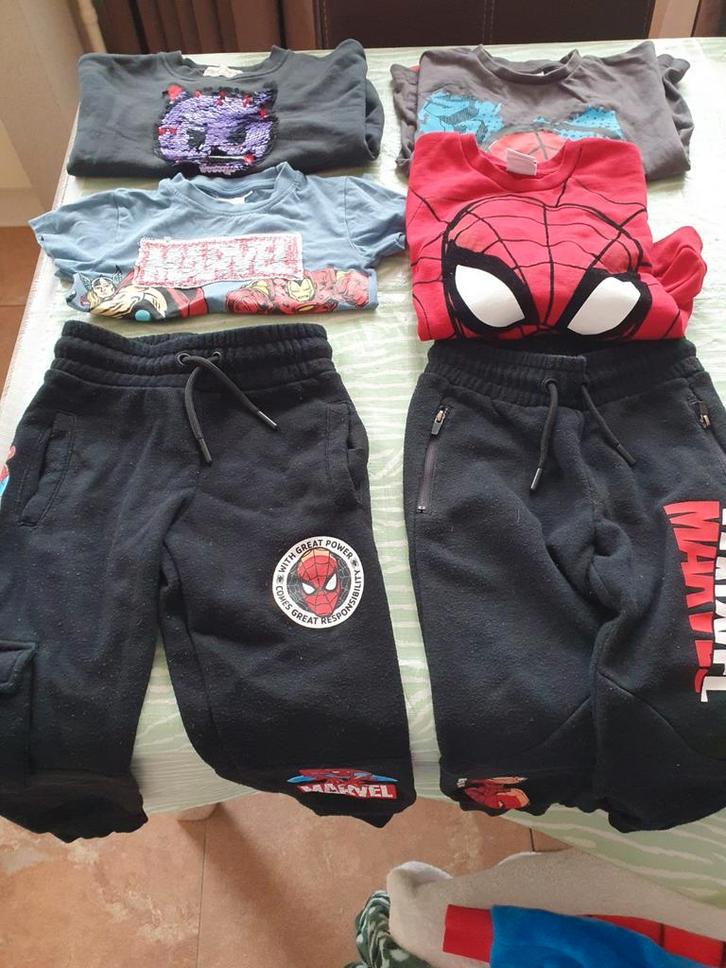 Spiderman kledingset jongen maat 104 / 110, Kinderen en Baby's, Kinderkleding | Kinder-kledingpakketten, Ophalen of Verzenden