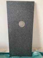 Granieten Blad Wastafel 80x35cm Nieuw, Huis en Inrichting, Badkamer | Badkamermeubels, Nieuw, Minder dan 100 cm, Wasbak of Wastafel