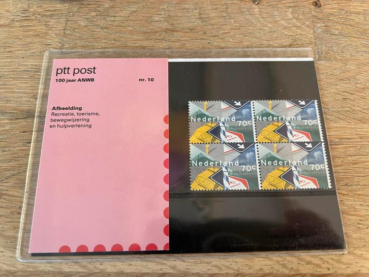 PTT Postzegelmapje 1983 ANWB 100 Jaar, Postzegels en Munten, Postzegels | Nederland, Na 1940, Ophalen of Verzenden