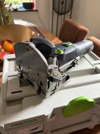 Festool domino 500 met toebehoren, Doe-het-zelf en Verbouw, Decoupeerzaag, Ophalen of Verzenden, Zo goed als nieuw, 30 tot 70 mm