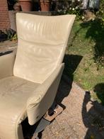 Relaxfauteuil Rolf Benz leer, Huis en Inrichting, Ophalen, 75 tot 100 cm, Gebruikt, Modern design Rolf Benz