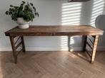 Markttafel / tafel India, Huis en Inrichting, Tafels | Eettafels, Ophalen, Studio Larilo, Zo goed als nieuw, 150 tot 200 cm