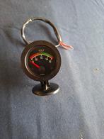 Auto dashboard 12 Volts spanningsmeter VDO uit 80-er jaren, Ophalen of Verzenden, Gebruikt, Oldtimer onderdelen