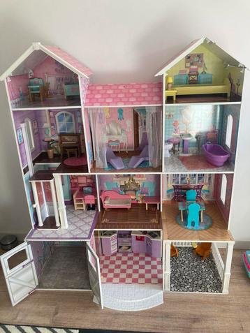 Groot barbiehuis / poppenhuis Kidkraft Country Estate beschikbaar voor biedingen
