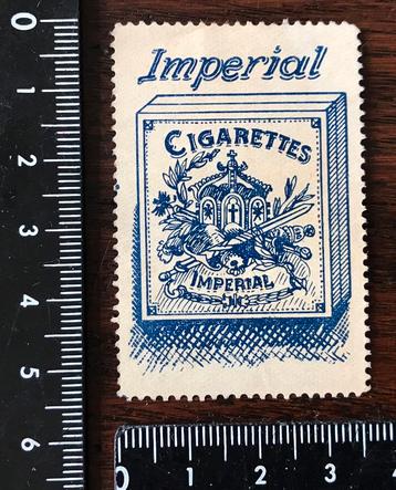 Oude Sluitzegel Cigarettes Imperial 
