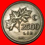 Ⰶ ATATURK 1923-1938: TURKEY 2500 LIRAS 1992 ERROR! 1991-1998, Verzenden, Midden-Oosten, Losse munt