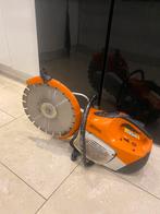 STIHL TS 420 benzine bandenzaaag  - Bj 2016, Tuin en Terras, Hand-tuingereedschap, Ophalen of Verzenden, Gebruikt