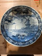 Delfts Blauw Wandbord Molen, Ophalen