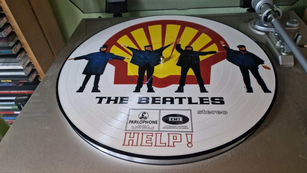 The Beatles - Help Shell, Cd's en Dvd's, Vinyl | Pop, Ophalen of Verzenden, 1960 tot 1980, Overige formaten