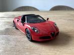 Alfa Romeo 4C Spider – 1:43 –, Hobby en Vrije tijd, Modelauto's | 1:43, Ophalen of Verzenden, Zo goed als nieuw, Auto