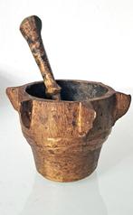 koperen vijzel en stamper, Antiek en Kunst, Antiek | Koper en Brons, Ophalen of Verzenden, Koper