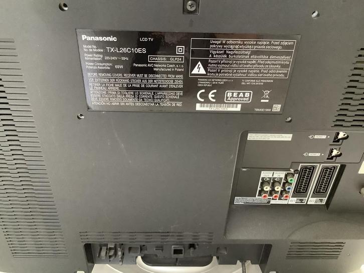 Panasonic Viera LCD TV - 66cm, Audio, Tv en Foto, Televisies, Gebruikt, LCD, 60 tot 80 cm, HD Ready (720p), Panasonic, 50 Hz, Ophalen of Verzenden