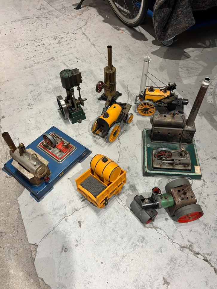 Stoommachines Modelbouw Collectie, Antiek en Kunst, Antiek | Overige Antiek, Ophalen