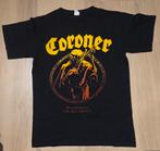 Coroner - Punishment for Decadence T-shirt - Maat S, Zwart, Ophalen of Verzenden, Gedragen, Coroner