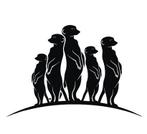 camper caravan sticker stokstaart aapjes, Caravans en Kamperen, Camper-accessoires, The River House, Info@theriverhouse.nl, Nieuw