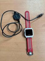 Garmin sporthorloge - rood/wit, Sieraden, Tassen en Uiterlijk, Sporthorloges, Ophalen of Verzenden, Waterdicht, Rood, Afstand