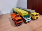3 modelvrachtwagens Gescha Tekno conrad, Hobby en Vrije tijd, Modelauto's | 1:50, Ophalen of Verzenden, Zo goed als nieuw, Bus of Vrachtwagen