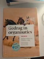 Gedrag in organisaties, 14e editie met MyLab NL toegangscode, Ophalen, Stephen P. Robbins; Timothy A. Judge, Zo goed als nieuw